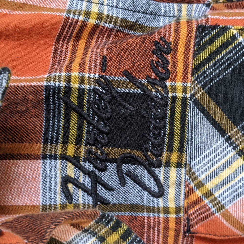 Women's Harley Davidson flannel sz L